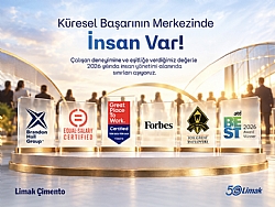 L�MAK ��MENTO, 'T�RK�YE'N�N EN �Y� ��VERENLER� 2026' L�STES�NDE YER ALDI